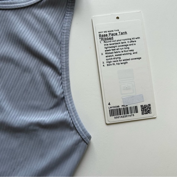 Lululemon Base Pace Ribbed Tank - Picture 3 of 4
